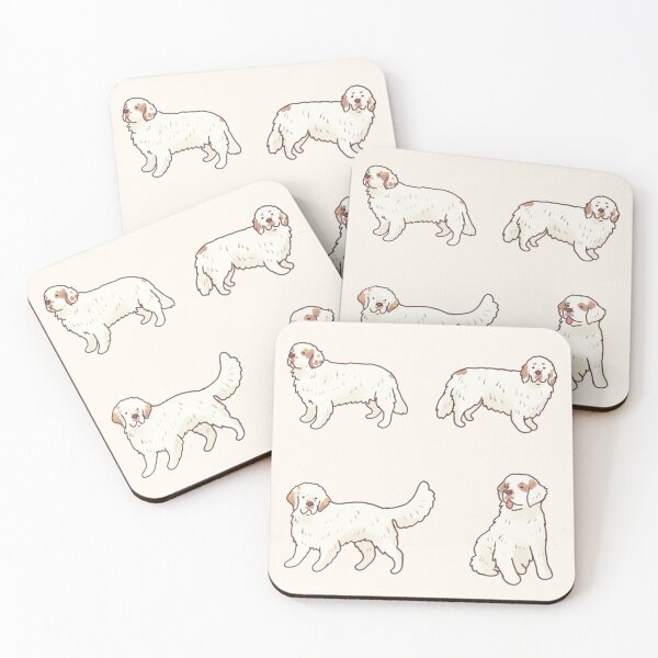 Item preview, clumber spaniel pack designed and sold by Artofmayara.