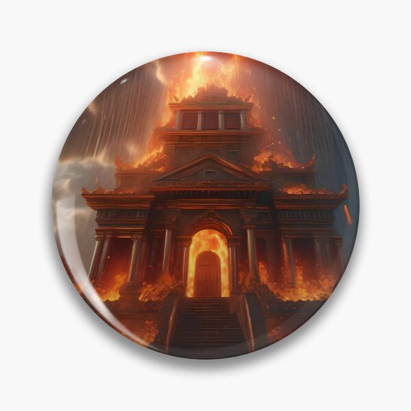 Item preview, Mansion on fire designed and sold by Grandcreators.