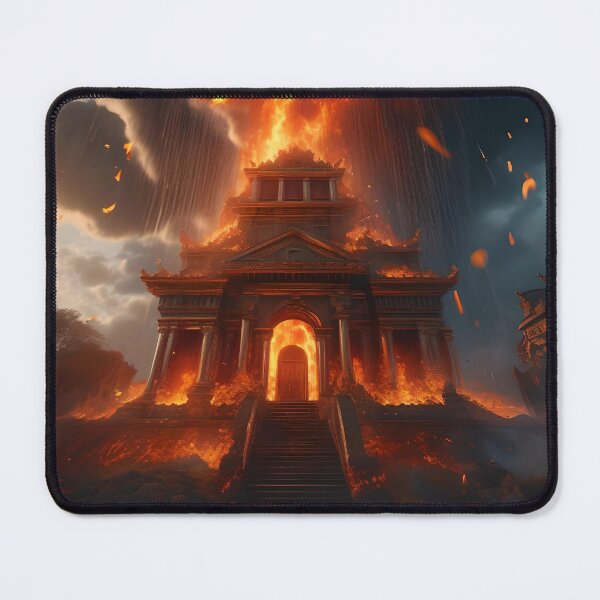 Item preview, Mansion on fire designed and sold by Grandcreators.