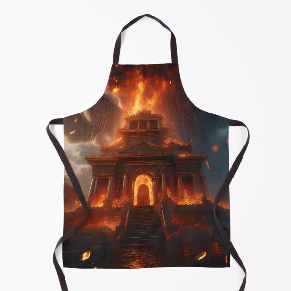 Item preview, Mansion on fire designed and sold by Grandcreators.