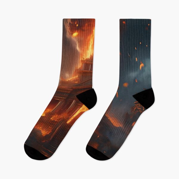 Item preview, Mansion on fire designed and sold by Grandcreators.