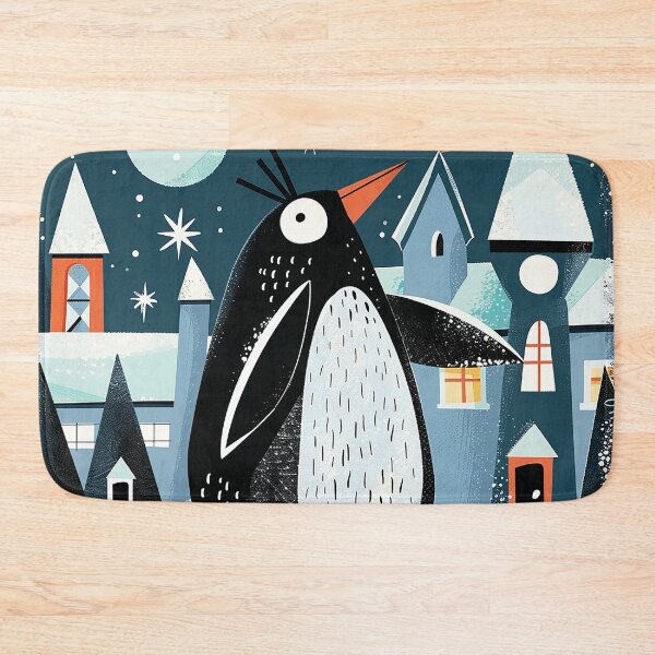 Item preview, Penguin Illustration Art designed and sold by nomiraclehere.