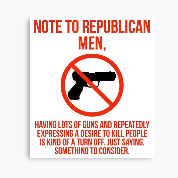 Item preview, Note to Republican men  designed and sold by Rachel the Artist .