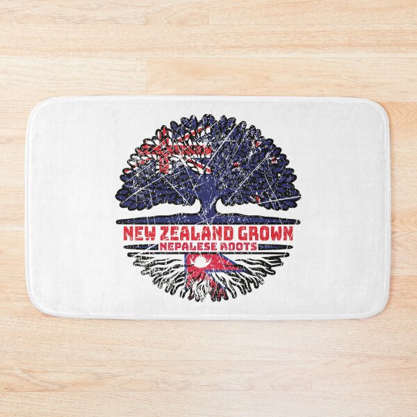 Item preview, Nepal Nepalese New Zealander New Zealand Tree Roots Flag designed and sold by FlagX.