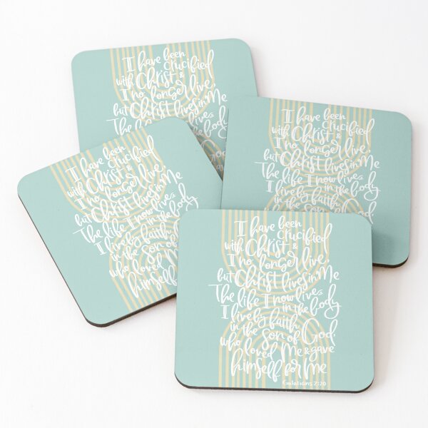 Item preview, Galatians 2:20 - Christ Lives In Me -Sage designed and sold by joyfultaylor.