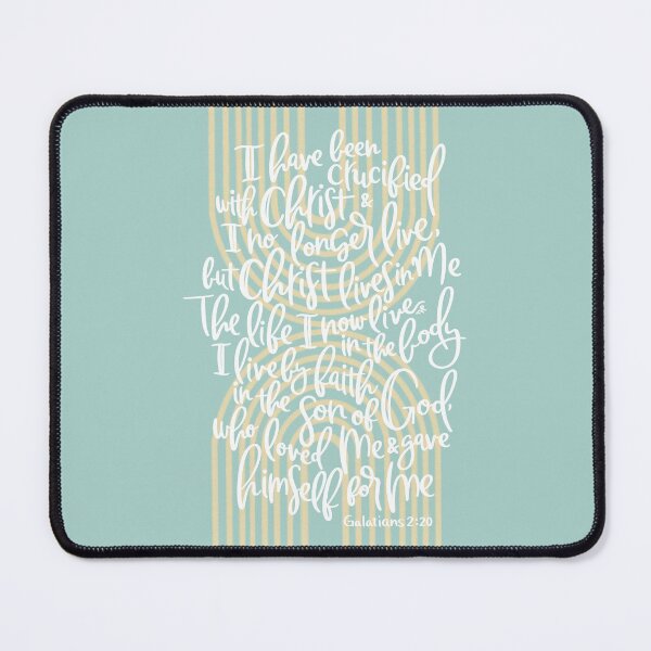 Item preview, Galatians 2:20 - Christ Lives In Me -Sage designed and sold by joyfultaylor.