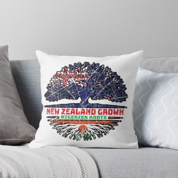 Item preview, Niger Nigerien New Zealander New Zealand Tree Roots Flag designed and sold by FlagX.