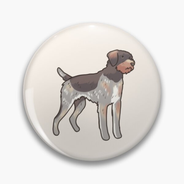 Item preview, German wirehaired pointer dog art designed and sold by Artofmayara.