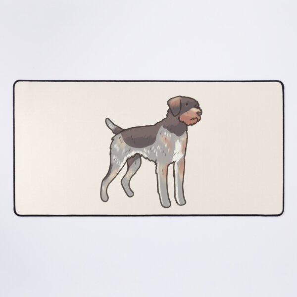 Item preview, German wirehaired pointer dog art designed and sold by Artofmayara.