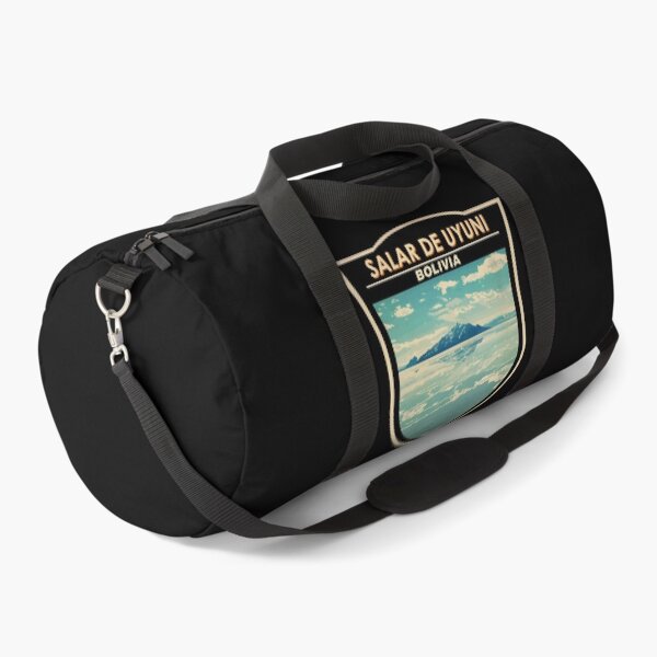 Item preview, Salar de Uyuni Bolivia Travel Art Badge designed and sold by KrisSidDesigns.