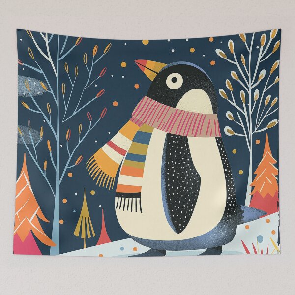 Item preview, Penguin Illustration Art designed and sold by nomiraclehere.