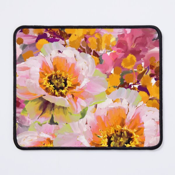 Item preview, 'Joy' Watercolor Peonies, Wattle Flowers and Snap Dragons designed and sold by Venus-in-Virgo.