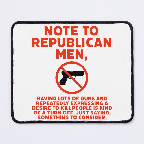 Item preview, Note to Republican men  designed and sold by Rachel the Artist .