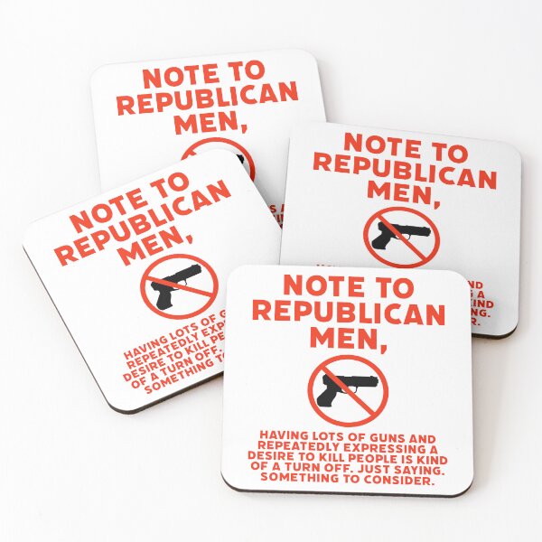 Item preview, Note to Republican men  designed and sold by Rachel the Artist .