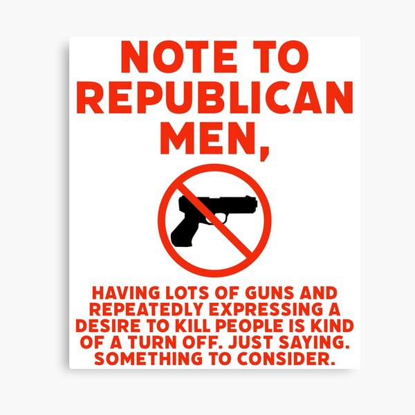 Item preview, Note to Republican men  designed and sold by Rachel the Artist .