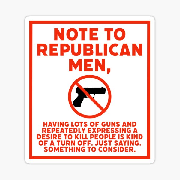 Item preview, Note to Republican men  designed and sold by Rachel the Artist .