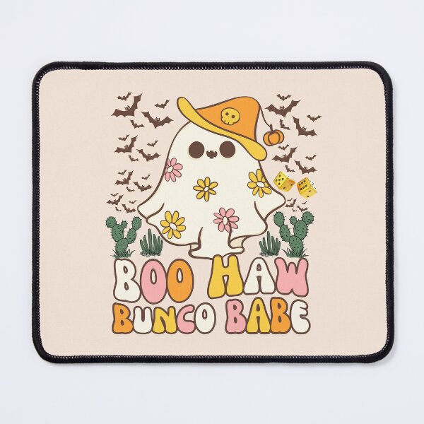 Item preview, Bunco Babe Halloween Western Boo Haw Spooky Season Ghost Retro designed and sold by SunfullyYours.