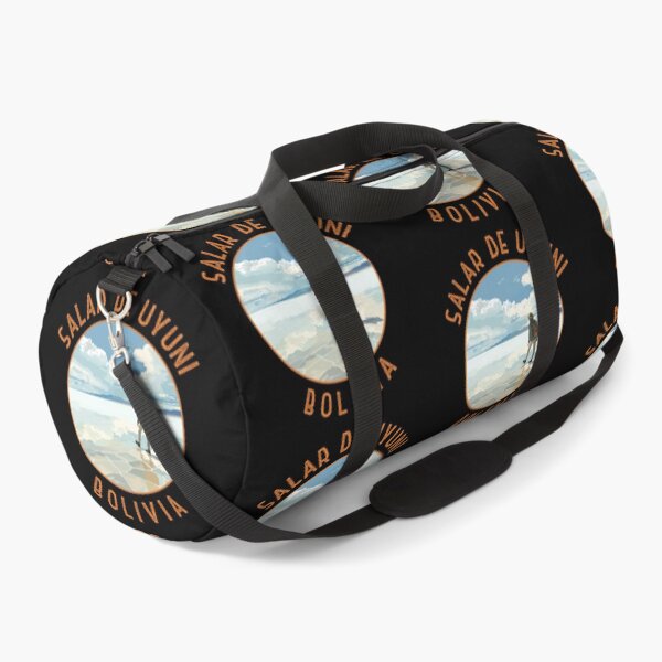 Item preview, Salar de Uyuni Bolivia Retro Distressed Circle designed and sold by KrisSidDesigns.