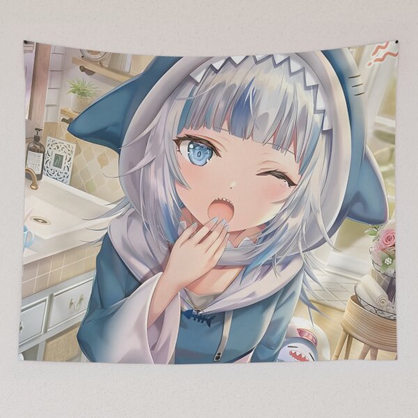 Item preview, Gawr Gura - Cute Yawn designed and sold by ForevFantasy.