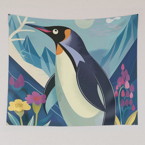 Item preview, Penguin Illustration Art designed and sold by nomiraclehere.