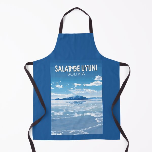 Item preview, Salar de Uyuni Bolivia Travel Art Vintage designed and sold by KrisSidDesigns.