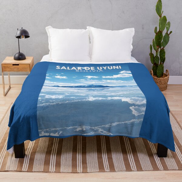 Item preview, Salar de Uyuni Bolivia Travel Art Vintage designed and sold by KrisSidDesigns.