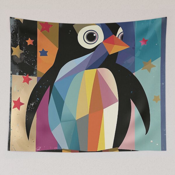 Item preview, Penguin Illustration Art designed and sold by nomiraclehere.