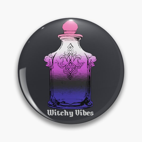 Item preview, Witchy Vibes Genderfluid Pride Flag, Subtle Genderfluid Potion Bottle designed and sold by Travelslightly.