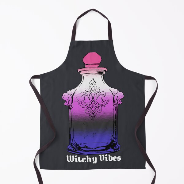 Item preview, Witchy Vibes Genderfluid Pride Flag, Subtle Genderfluid Potion Bottle designed and sold by Travelslightly.