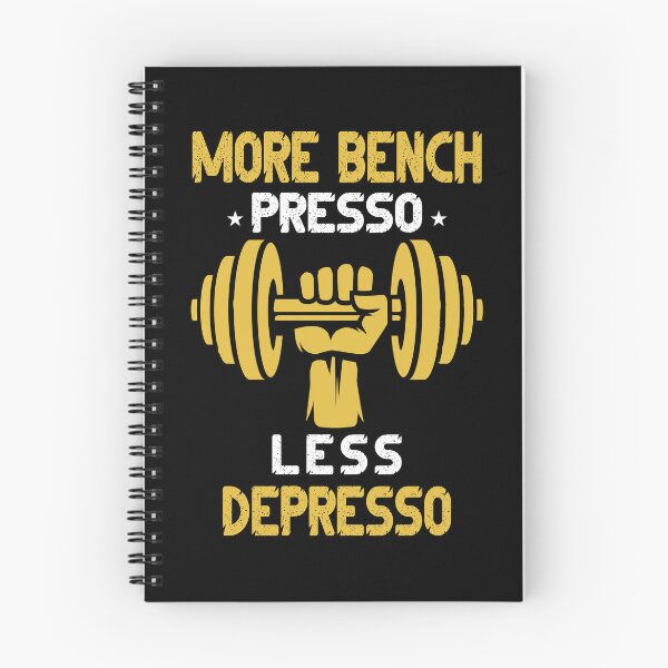 Item preview, More Bench Presso, Less Depresso designed and sold by Faissal Thomass.