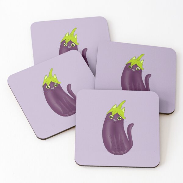 Item preview, Eggplant Cat designed and sold by ensdraws.