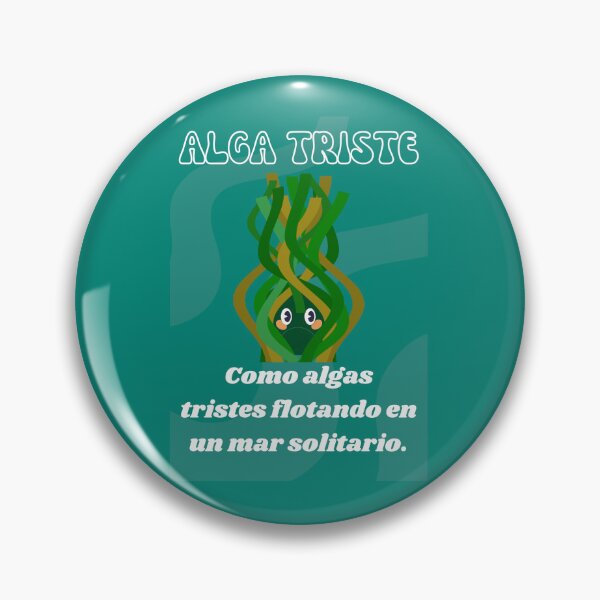 Item preview, Sad Algae (Spanish) designed and sold by rherondesigns.