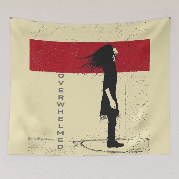 Item preview, Overwhelmed designed and sold by MaryFiore.