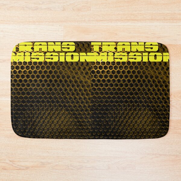 Item preview, Gold Speaker Grille Transmission Text Vertical designed and sold by eddiebarronshop.