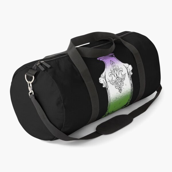 Item preview, Witchy Vibes Genderqueer Pride Flag, Subtle Genderqueer Potion Bottle designed and sold by Travelslightly.