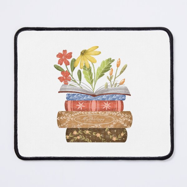 Item preview, Open book with colorful summer flowers designed and sold by pinkyfish1010.
