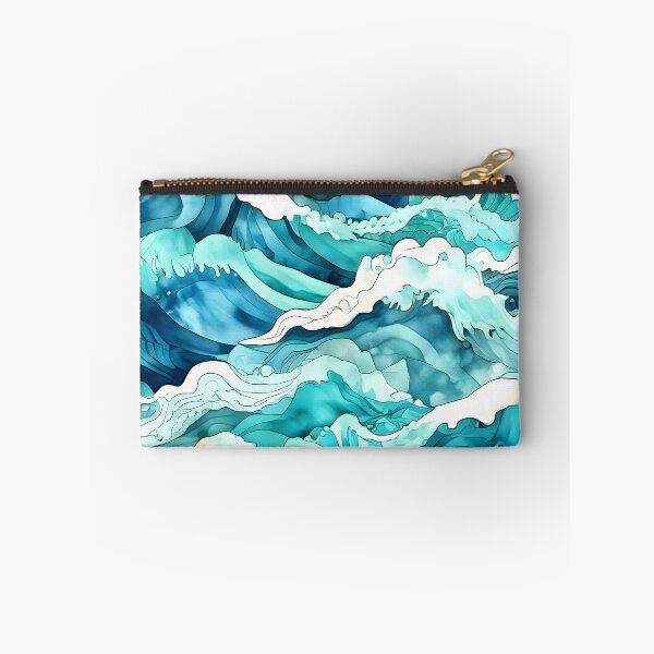 Item preview, Summer Ocean Beach Waves Pattern designed and sold by Unitepeople.