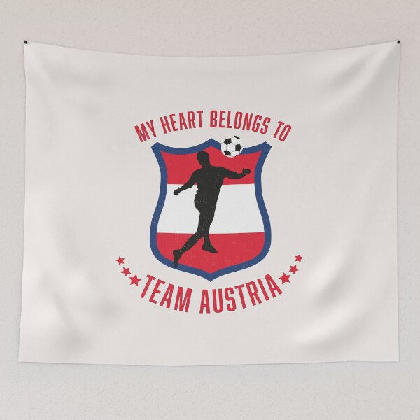 Item preview, Austrian football fans designed and sold by Sandra Brezina.