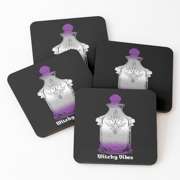 Item preview, Witchy Vibes Graysexual Pride Flag, Subtle Greysexual Potion Bottle designed and sold by Travelslightly.