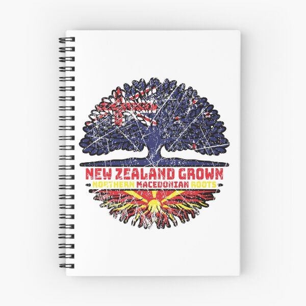 Item preview, Northern Macedonia Northern Macedonian New Zealander New Zealand Tree Roots Flag designed and sold by FlagX.