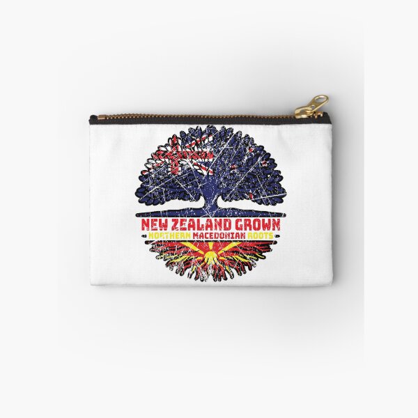 Item preview, Northern Macedonia Northern Macedonian New Zealander New Zealand Tree Roots Flag designed and sold by FlagX.