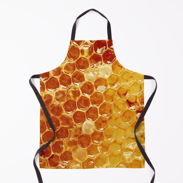 Item preview, Honeycomb Honey Pattern designed and sold by trajeado14.
