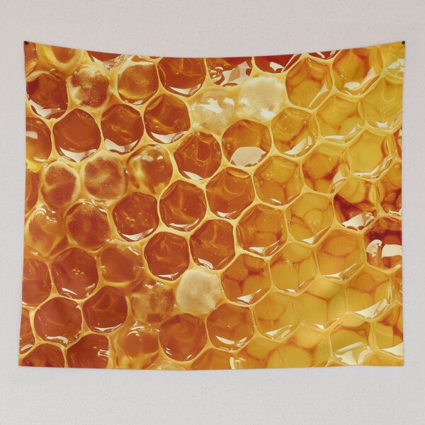 Item preview, Honeycomb Honey Pattern designed and sold by trajeado14.