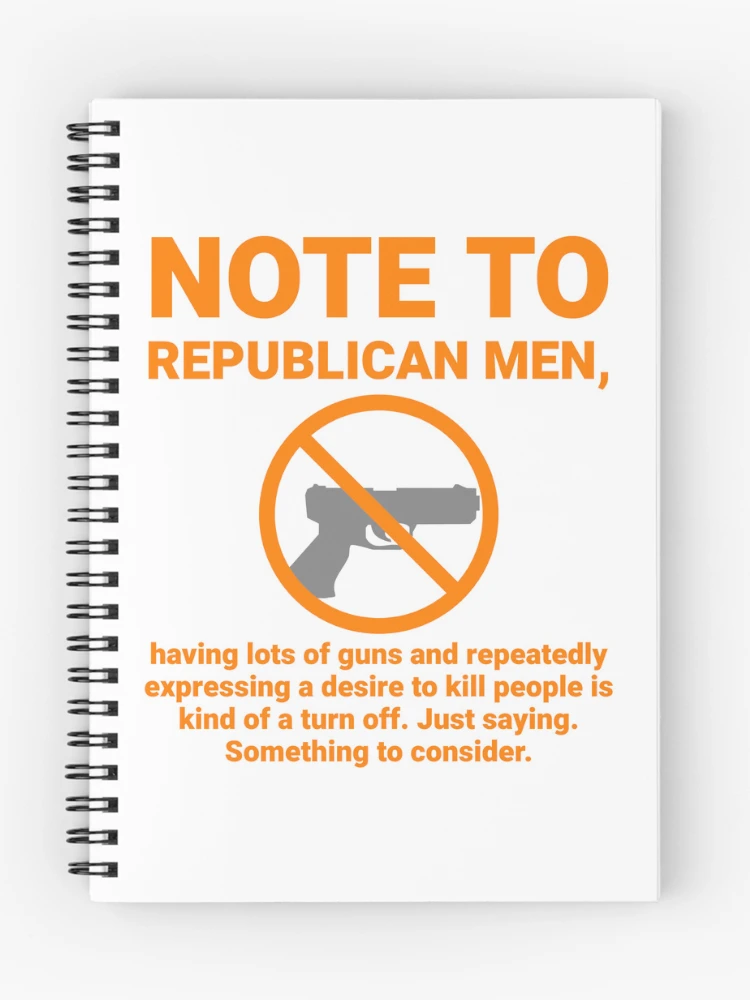 Thumbnail 1 of 3, Journal, Note to Republican men designed and sold by Rachel the Artist .