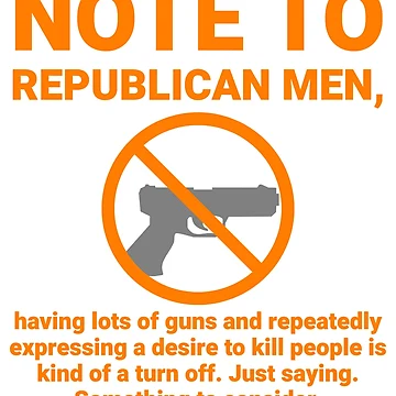 Artwork thumbnail, Note to Republican men by Rachel the Artist