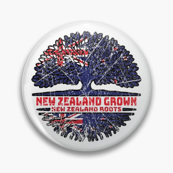 Item preview, New Zealand New Zealander Kiwi Tree Roots Flag designed and sold by FlagX.