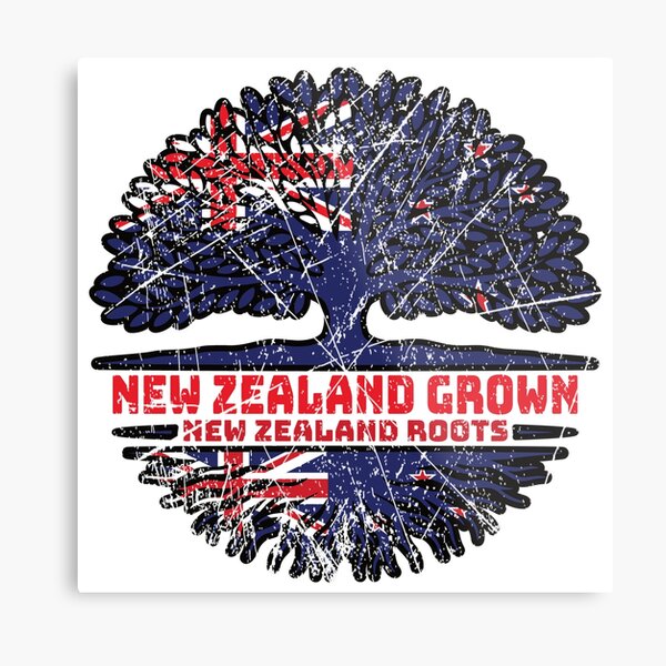 Item preview, New Zealand New Zealander Kiwi Tree Roots Flag designed and sold by FlagX.