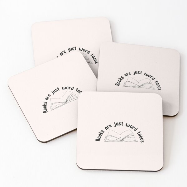 Item preview, Books are just word tacos designed and sold by Neadoodles.