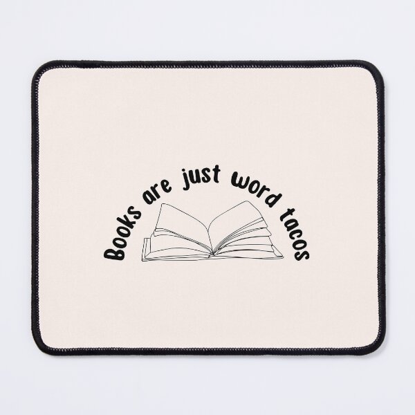 Item preview, Books are just word tacos designed and sold by Neadoodles.