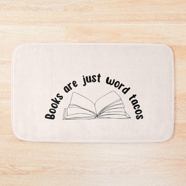 Item preview, Books are just word tacos designed and sold by Neadoodles.